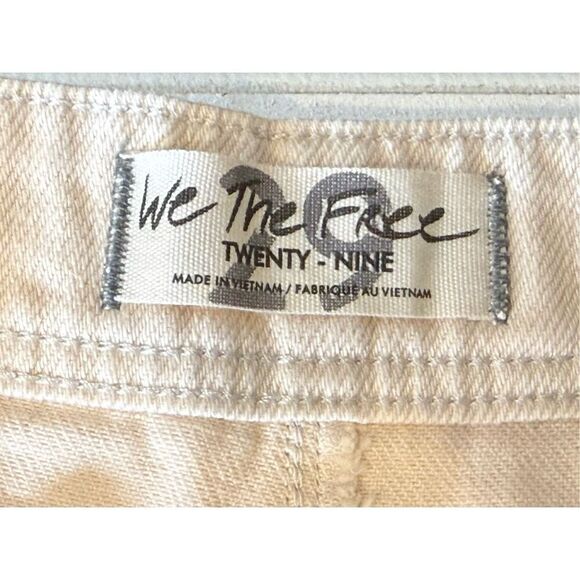 NWOT We The Free People Osaka Tie Dye Relaxed Straight Leg Harem Jeans Womens 29 - Picture 5 of 10